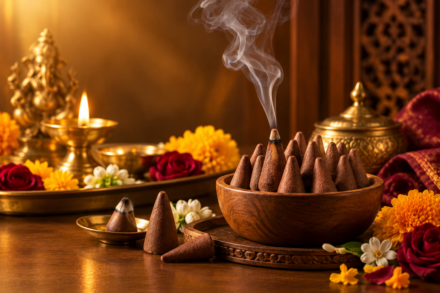 Dhoop Cons And Ghee Jyot Batti Manufacturing Company -SwarnshaktiScented Cone